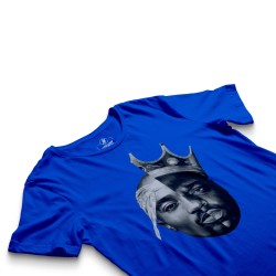 HH - 2pac & Biggie Mavi T-shirt - Thumbnail