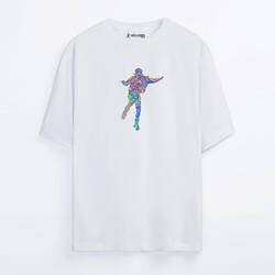 6ix9ine - Marble Oversize T-shirt - Thumbnail