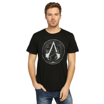 Bant Giyim - Assassin’s Creed Siyah T-shirt