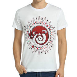 Bant Giyim - Avcının Sevdası Bukalemun Beyaz T-shirt - Thumbnail