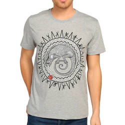 Bant Giyim - Avcının Sevdası Bukalemun Gri T-shirt - Thumbnail