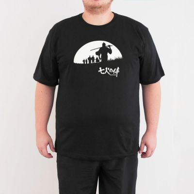 Bant Giyim - Seven Samurai 4XL Siyah T-shirt