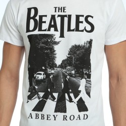 Bant Giyim - Beatles Beyaz T-shirt - Thumbnail