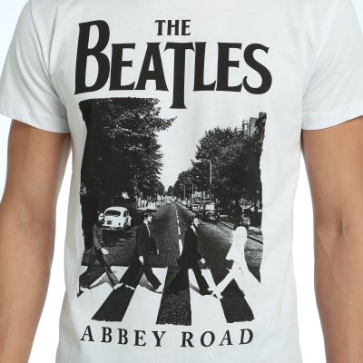Bant Giyim - Beatles Beyaz T-shirt