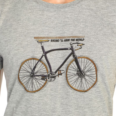 Bant Giyim - Bisiklet Gri T-shirt