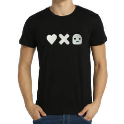 Bant Giyim - Love Death & Robots Siyah T-shirt - Thumbnail