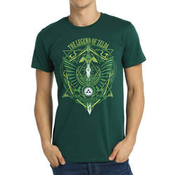 Bant Giyim - Legend Of Zelda Yeşil T-shirt - Thumbnail