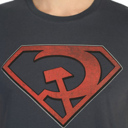 Bant Giyim - Superman Red Son Füme T-shirt - Thumbnail