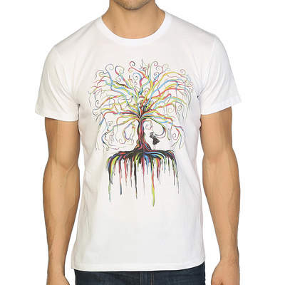 Bant Giyim - Wish Tree Beyaz T-shirt