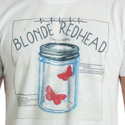 Bant Giyim - Blonde Redhead Beyaz T-shirt - Thumbnail