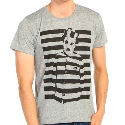 Bant Giyim - Charlie Chaplin Gri T-shirt - Thumbnail