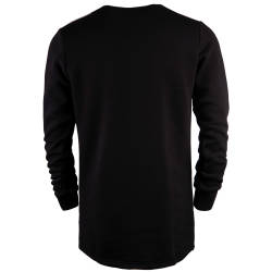Hyper X - Checked Siyah Sweatshirt - Thumbnail