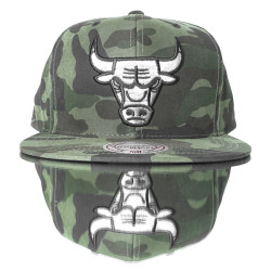 HollyHood - Chicago Bulls Camouflage Snapback Cap