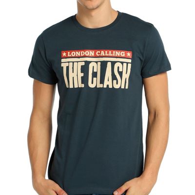 Bant Giyim - Clash London Calling Füme T-shirt