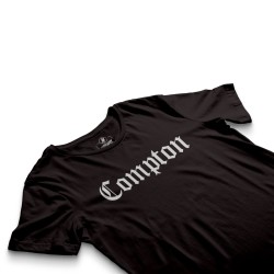 HH - Compton Siyah T-shirt - Thumbnail