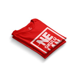 HH - Contra Ne Okulu Lan Kırmızı T-shirt - Thumbnail