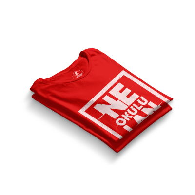 HH - Contra Ne Okulu Lan Kırmızı T-shirt