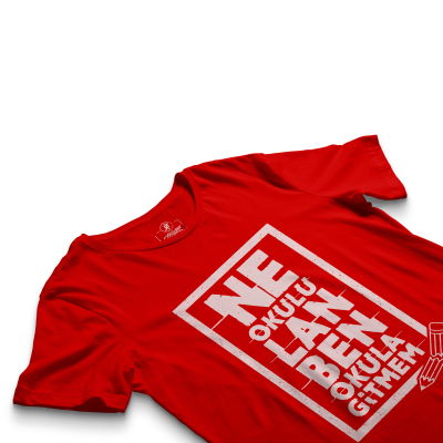 HH - Contra Ne Okulu Lan Kırmızı T-shirt