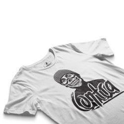 HH - Contra Portre Beyaz T-shirt - Thumbnail