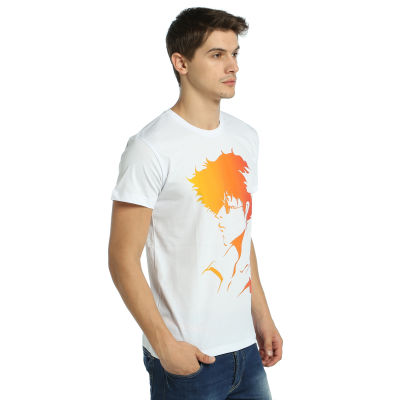 Bant Giyim - Cowboy Bebop Spike Beyaz T-shirt