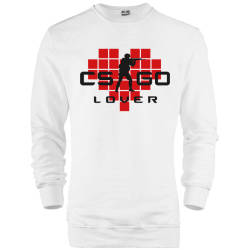 HH - CS:GO Kırmızı Lover Sweatshirt - Thumbnail