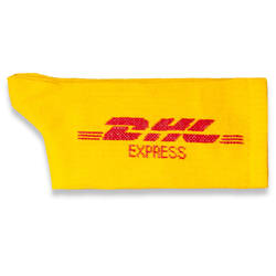 HollyHood - DHL Express Sarı Çorap