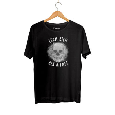 HH - Contra Egom Bilir Ben Bilmez Siyah T-shirt