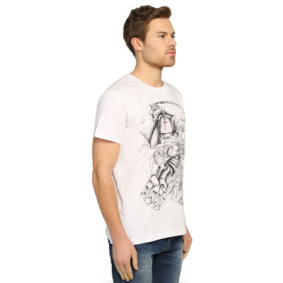 Bant Giyim - Fullmetal Alchemist Beyaz T-shirt