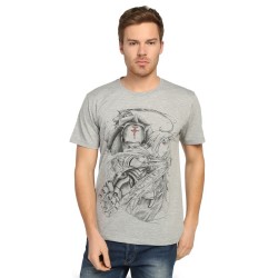 Bant Giyim - Fullmetal Alchemist Gri T-shirt - Thumbnail