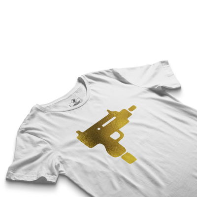 HH - Gold Uzi Beyaz T-shirt