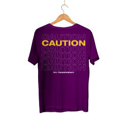 HH - Back Off Caution (Style 1) T-shirt - Thumbnail