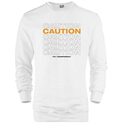 HH - Caution (Style 2) Sweatshirt (SINIRLI SAYIDA)