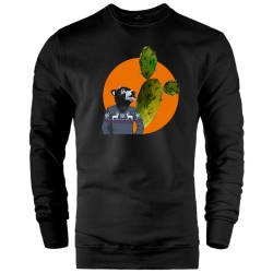 HH - Bear Gallery Cactus Bear Sweatshirt - Thumbnail