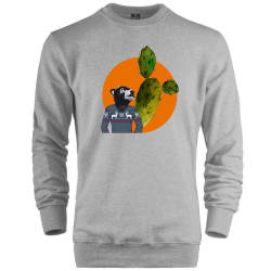 HH - Bear Gallery Cactus Bear Sweatshirt - Thumbnail