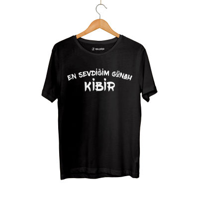 HH - Contra Günah Kibir Siyah T-shirt