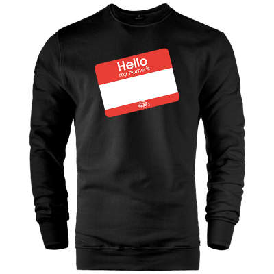 DukStill - HH - Dukstill Hello Sticker Sweatshirt