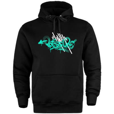DukStill - HH - Dukstill Turkuaz High Pressure Cepli Hoodie 