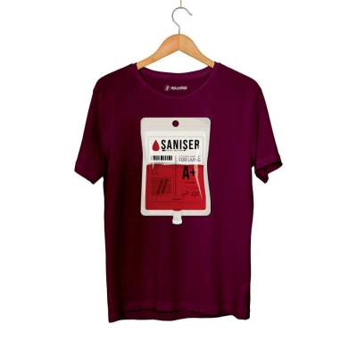 Outlet - HH - Şanışer Blood Bordo T-shirt (Seçili Ürün)