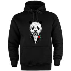 HH - Smokin Panda Cepli Hoodie - Thumbnail