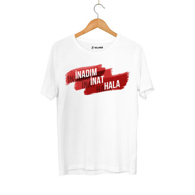 Contra - HH - Contra İnadım İnat Hala Beyaz T-shirt