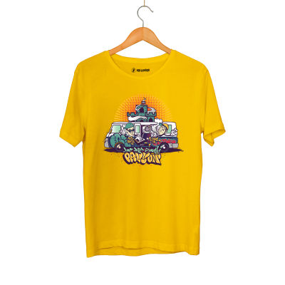 HH - DJ Artz Pavyon Sarı T-shirt