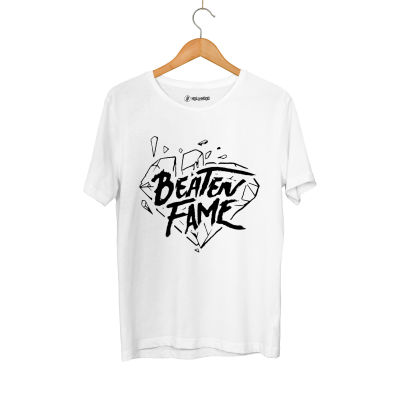 E.O. Beatenfame - HH - Elçin Orçun Beaten Fame Diamond Beyaz T-shirt 