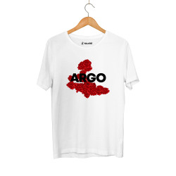HH - Gazapizm Argo İzmir Rose Beyaz T-shirt - Thumbnail