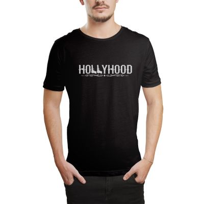 HH - Hollyhood Gun Siyah T-shirt