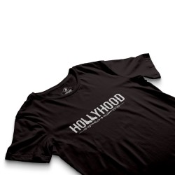 HH - Hollyhood Gun Siyah T-shirt - Thumbnail