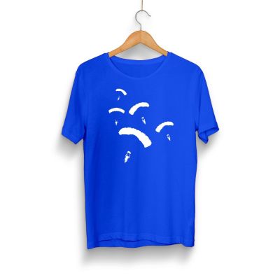 PUBG - HH - PUBG Paraşüt Mavi T-shirt