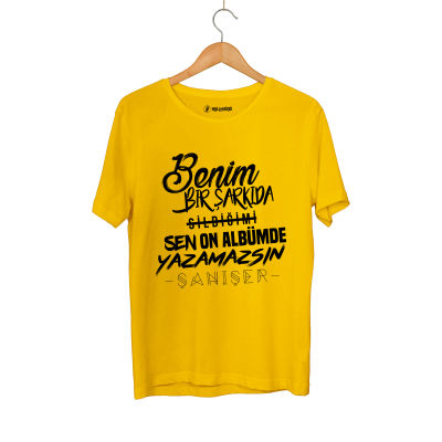 HH - Şanışer Yazamazsın Sarı T-shirt