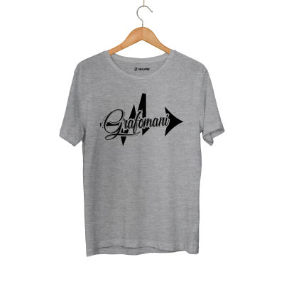 Sokrat St - HH - Sokrat Grafomani Gri T-shirt