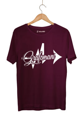 Sokrat St - HH - Sokrat Grafomani Bordo T-shirt