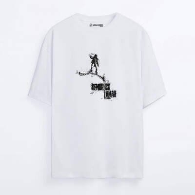 HollyHood - Kendrick Lamar Sketch Oversize T-shirt